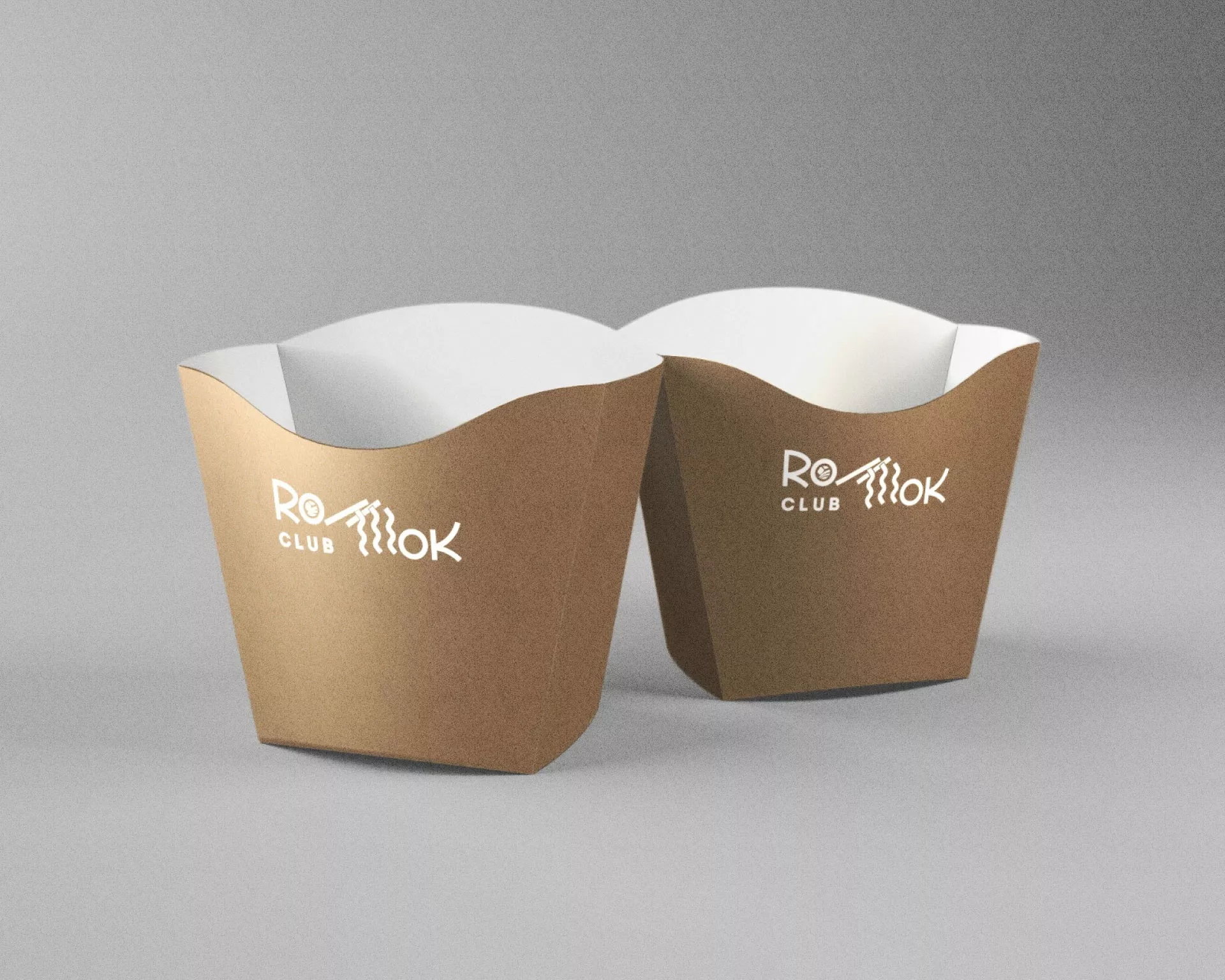 Создание дизайна упаковки суши-бара «Roll Wok Club» в Вышнем Волочке