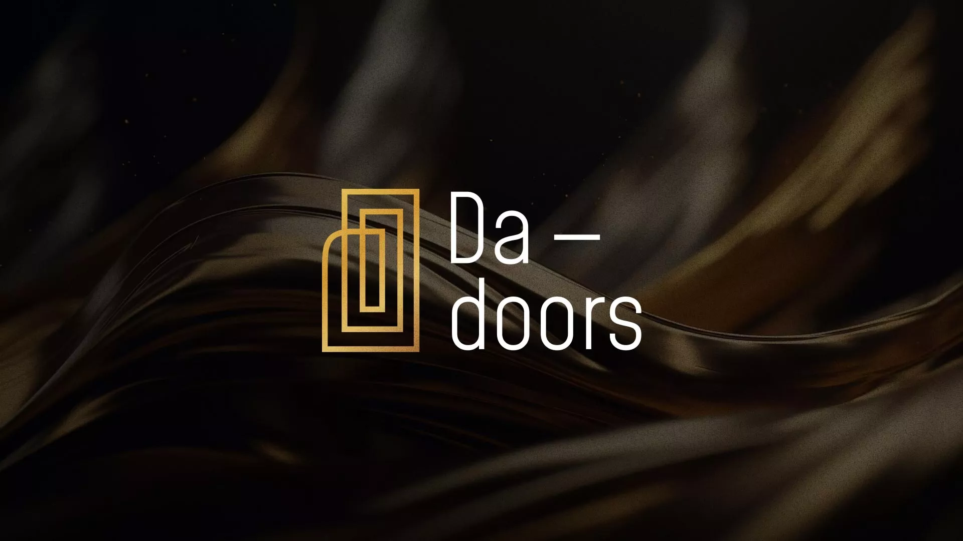 Разработка логотипа для компании «DA-DOORS» в Вышнем Волочке